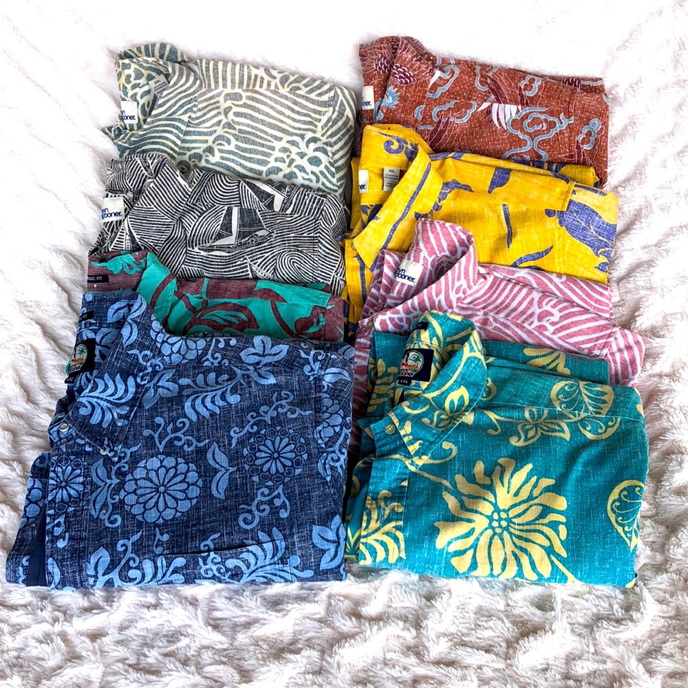 Reyn Spooner Aloha Shirts XXL bundle